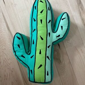 The Land of Nod Green Plush Pillow